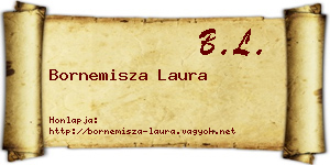 Bornemisza Laura névjegykártya